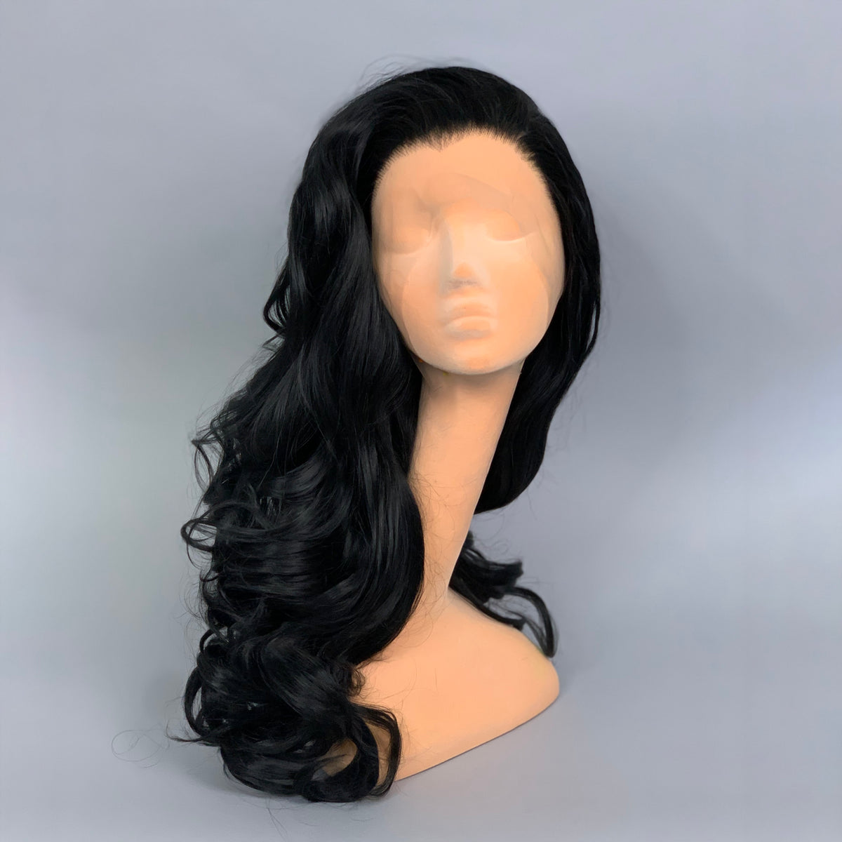 Black shop voluminous wig