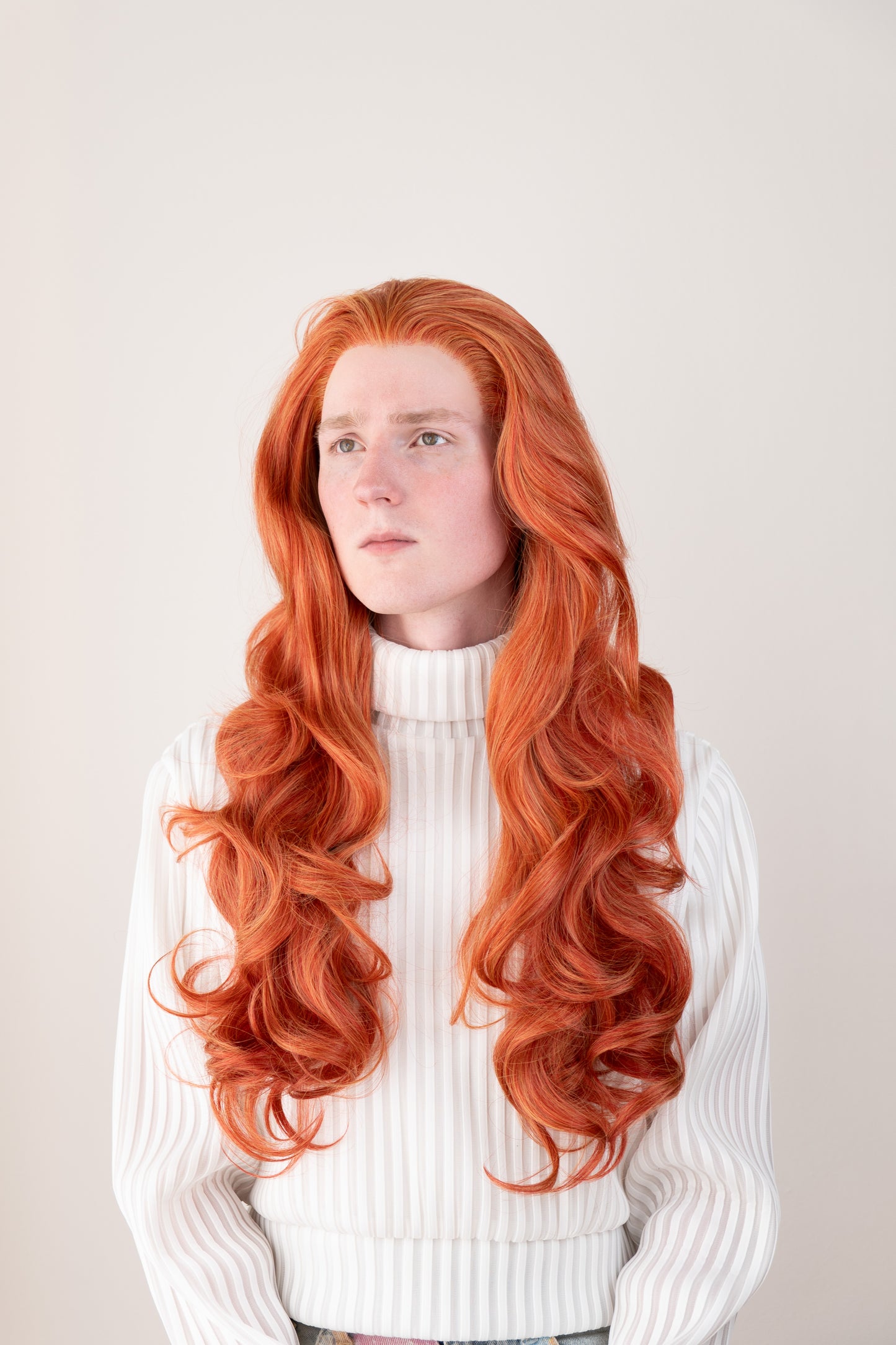 Dalida - Flaming Amber Red