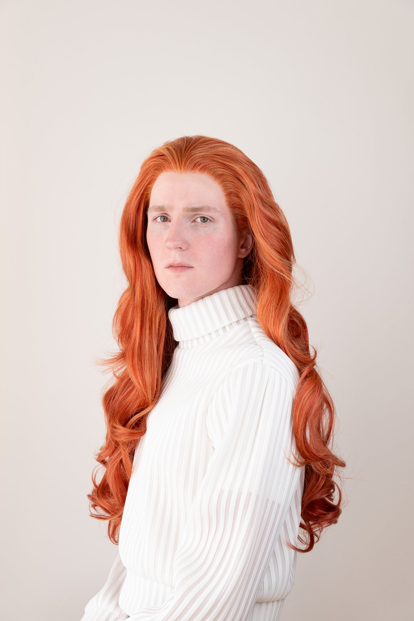 Dalida - Flaming Amber Red