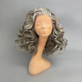 Elettra - Silver Tinsel Lace Front Wig